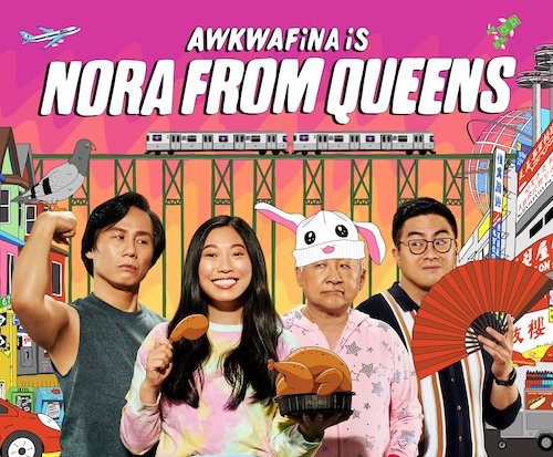 Awkwafina show logo